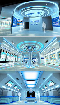 企业产品展览展厅3D模型设计图 7.20MB模型库助力展示创意