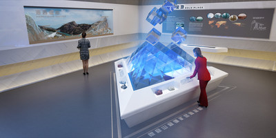 城市规划展示馆与企业展厅模型 打造沉浸式展示体验的3ds Max模型资源库